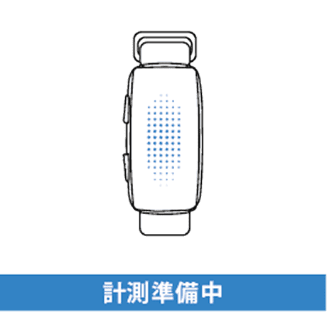 計測準備中